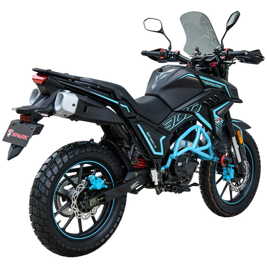 Мотоцикл Spark SP300T-2 Блакитний, image , зображення 5