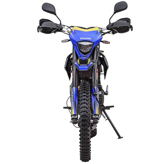 Мотоцикл Spark SP250P-2 Синьо-жовтий, image , зображення 7