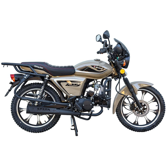 Мотоцикл Spark SP125C-2G 2026 Бежевый, фото 