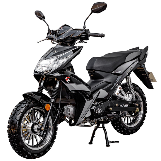 Мопед Spark SP125C-4WQ 2026 Черный, фото , изображение 2