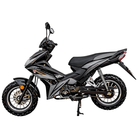 Мопед Spark SP125C-4WQ Чорний, image , зображення 4