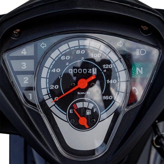 Мопед Spark SP125C-4WQ Чорний, image , зображення 10