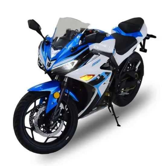Электробайк TV6 mid-drive 3000W белый Wuxi Jose Electric [CLONE] [CLONE] [CLONE] [CLONE] [CLONE] [CLONE], фото 