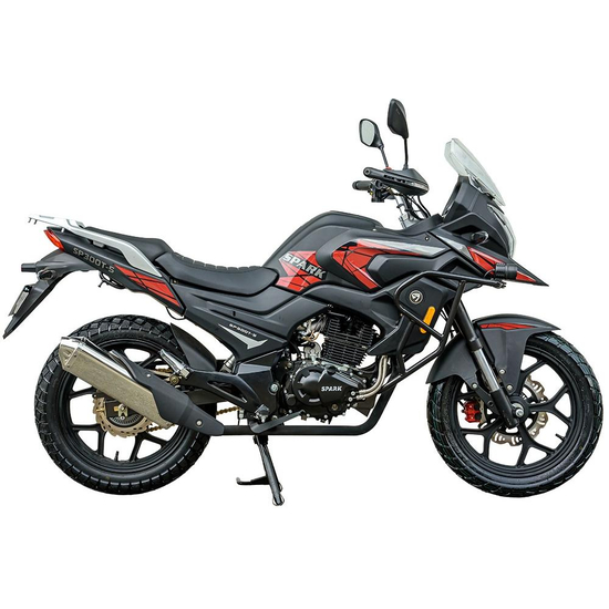 Мотоцикл Spark SP300T-5 Черно-красный, фото , изображение 3