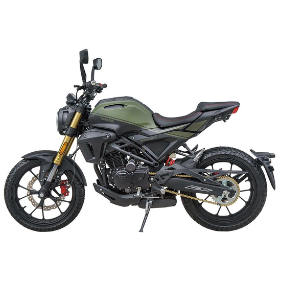 Мотоцикл Spark SP300SC-1 Зелений, image , зображення 4