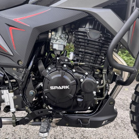 Мотоцикл Spark SP250T-7 Червоний, image , зображення 10