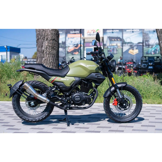 Мотоцикл Spark SP250SC-2 Зеленый, фото , изображение 16