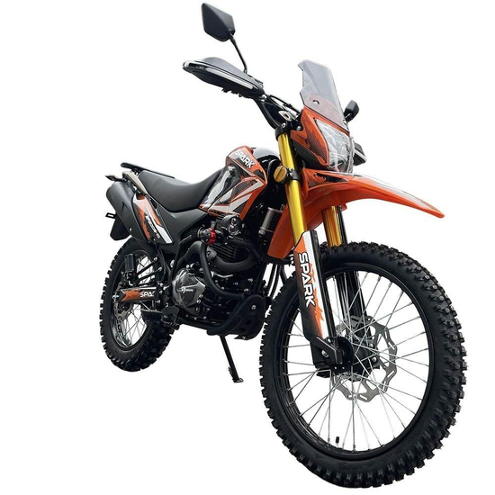 Мотоцикл Spark SP300E-10 Помаранчевий, image 