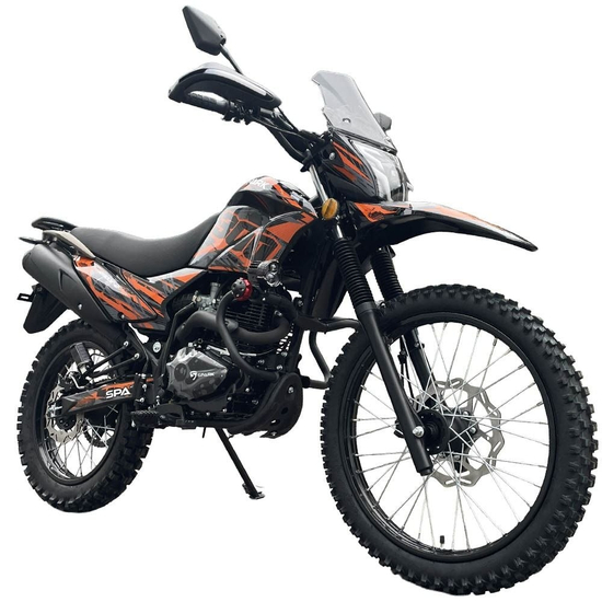 Мотоцикл Spark SP300E-12 Помаранчевий, image 