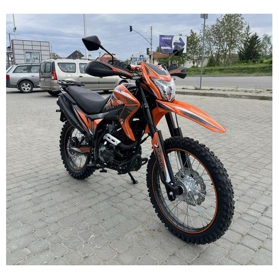 Мотоцикл Spark SP300D-7 Помаранчевий, image , зображення 4
