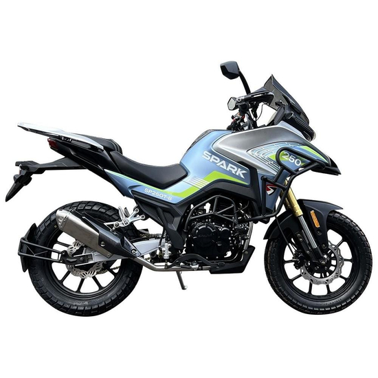 Мотоцикл Spark SP250T-8 Серебристый, фото , изображение 3
