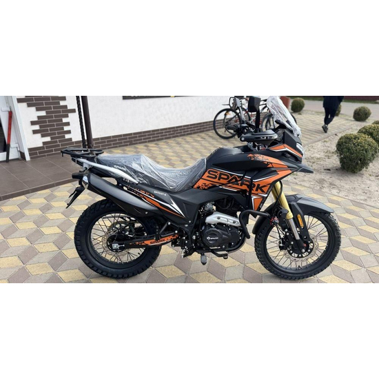 Мотоцикл Spark SP250T-6 Помаранчевий, image , зображення 4