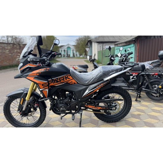 Мотоцикл Spark SP250T-6 Помаранчевий, image , зображення 5