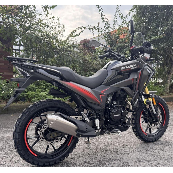 Мотоцикл Spark SP250T-7 Червоний, image , зображення 5