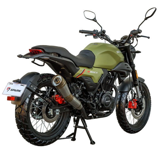 Мотоцикл Spark SP250SC-2 Зеленый, фото , изображение 5