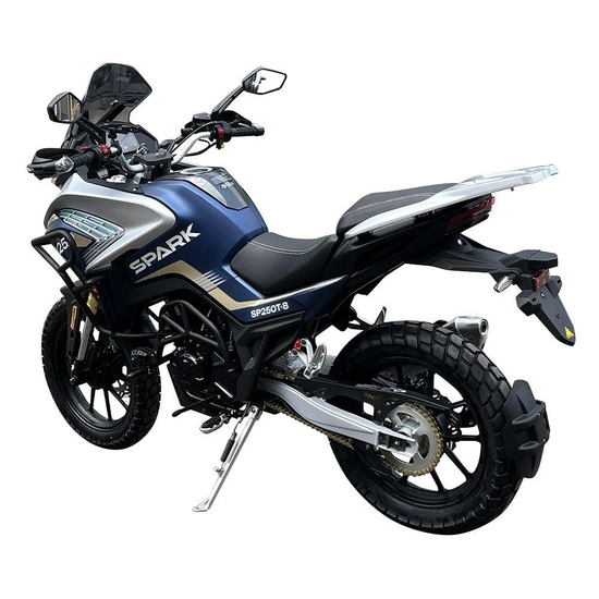 Мотоцикл Spark SP250T-8 Синій, image , зображення 6