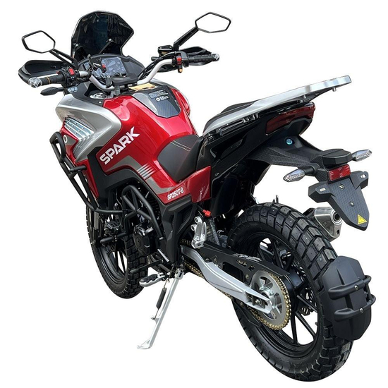 Мотоцикл Spark SP250T-8 Красный, фото , изображение 6