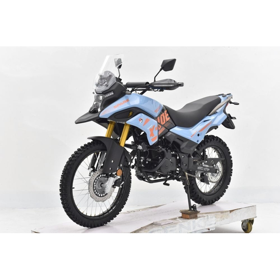 Мотоцикл Spark SP250E-8 Сине-оранжевый, фото , изображение 10