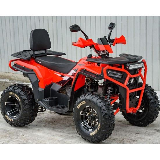 Квадроцикл Spark SP200-5Е Красный, фото , изображение 10