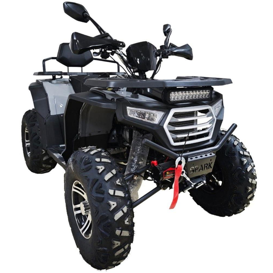 Квадроцикл Spark SP200-11Е Серый, фото 