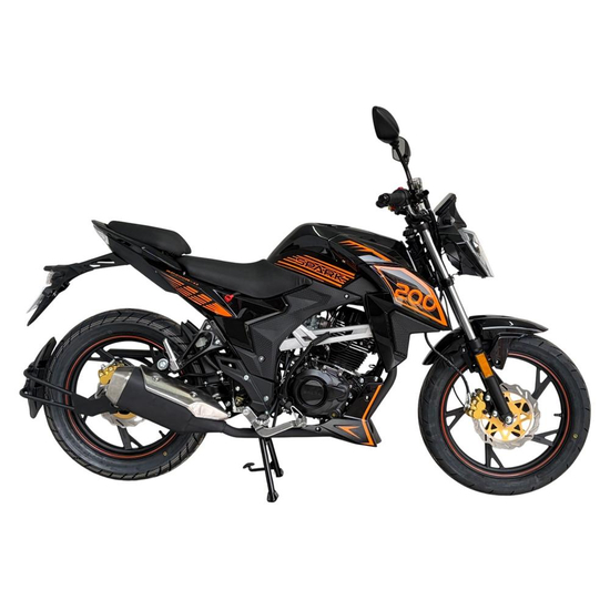Мотоцикл Spark SP200R-43 Помаранчевий, image , зображення 2