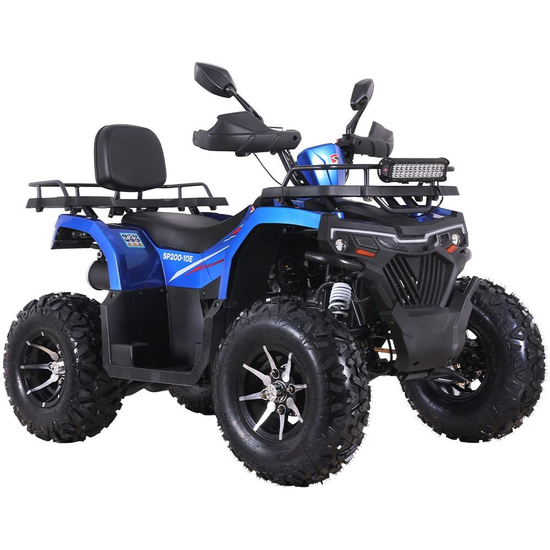 Квадроцикл Spark SP200-10Е Синий, фото 