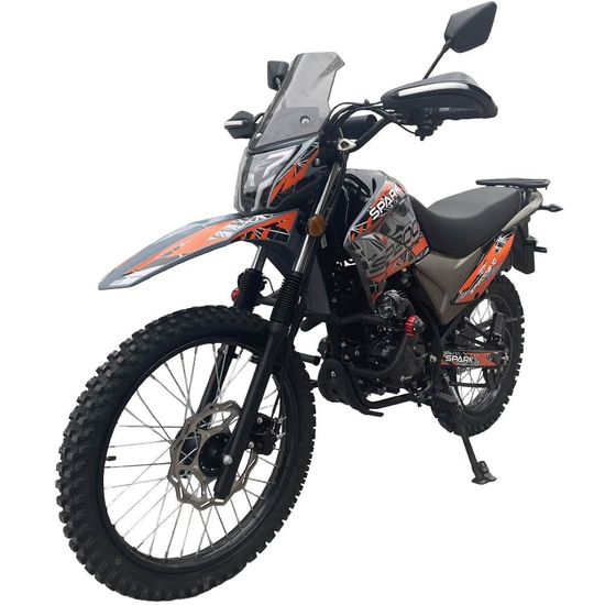 Мотоцикл Spark SP200E-10 Помаранчевий, image , зображення 2