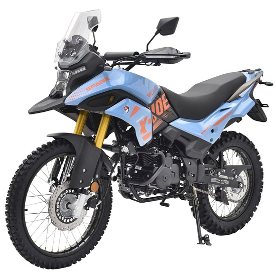 Мотоцикл Spark SP250E-8 Сине-оранжевый, фото , изображение 2