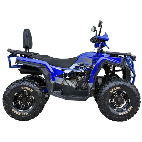 Квадроцикл Spark SP200-5Е Синий, фото , изображение 3