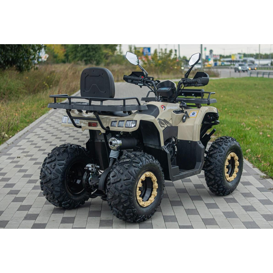 Квадроцикл Spark SP200-10 Бежевый, фото , изображение 3