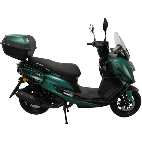 Скутер Spark SP150S-21 Зеленый, фото , изображение 3