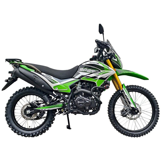 Мотоцикл Spark SP250E-11 Зеленый, фото , изображение 3