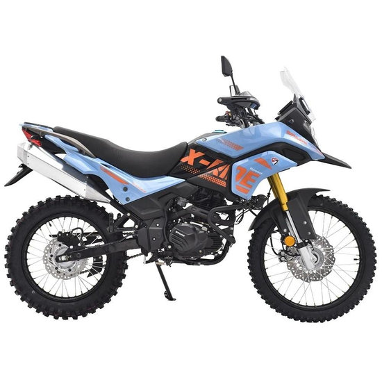 Мотоцикл Spark SP250E-8 Сине-оранжевый, фото , изображение 3