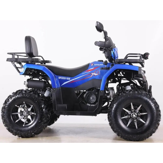 Квадроцикл Spark SP200-10Е Синий, фото , изображение 3