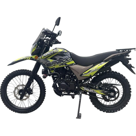 Мотоцикл Spark SP200E-10 Зелений, image , зображення 4