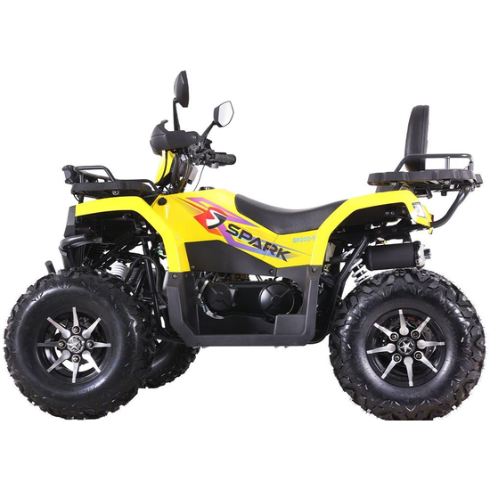 Квадроцикл Spark SP200-10Е Желтый, фото , изображение 4