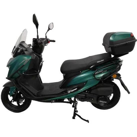 Скутер Spark SP150S-21 Зеленый, фото , изображение 4