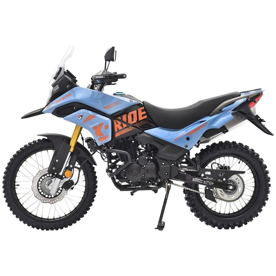 Мотоцикл Spark SP250E-8 Сине-оранжевый, фото , изображение 4