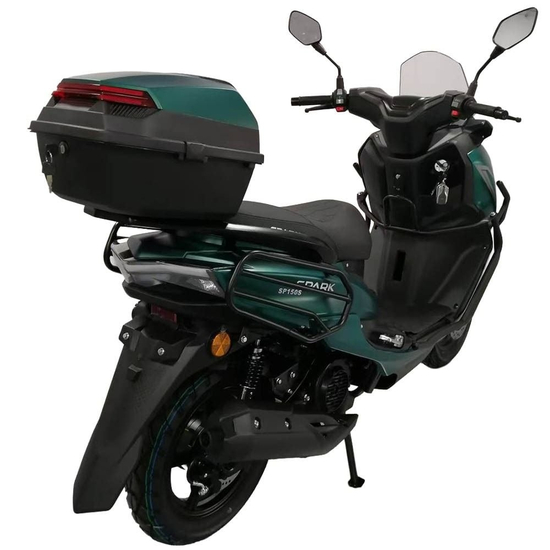 Скутер Spark SP150S-21 Зеленый, фото , изображение 5