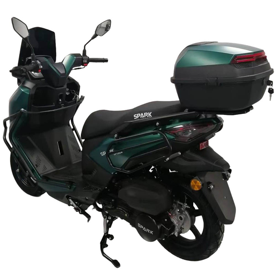 Скутер Spark SP150S-23 Зеленый, фото , изображение 6