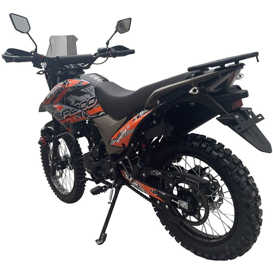 Мотоцикл Spark SP200E-10 Помаранчевий, image , зображення 6