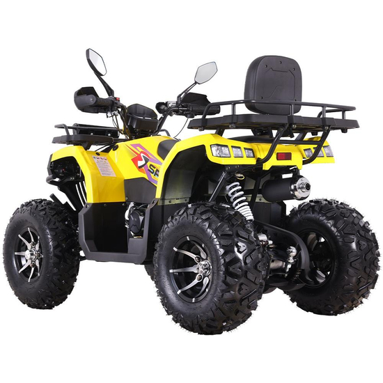 Квадроцикл Spark SP200-10Е Желтый, фото , изображение 6