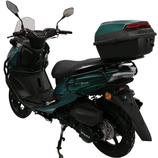 Скутер Spark SP150S-21 Зеленый, фото , изображение 6