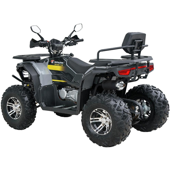 Квадроцикл Spark SP200-11Е Желтый, фото , изображение 6