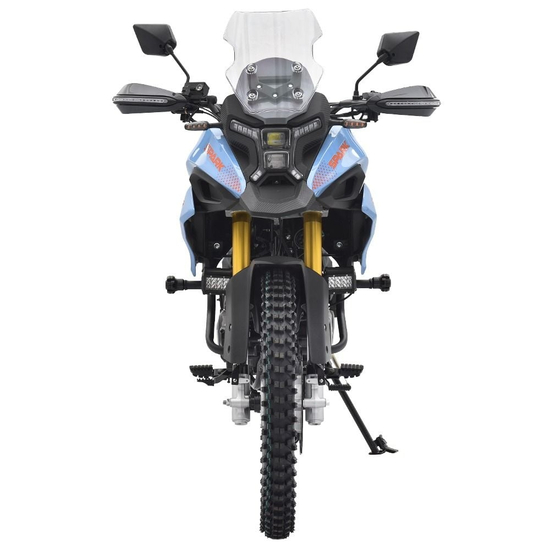 Мотоцикл Spark SP250E-8 Сине-оранжевый, фото , изображение 7