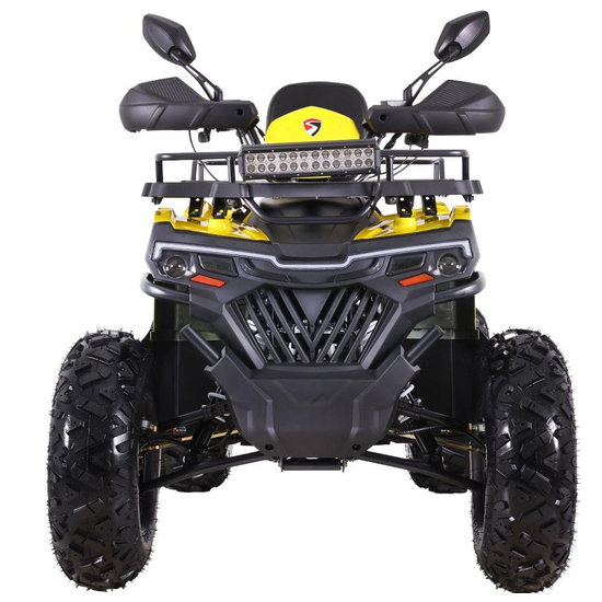 Квадроцикл Spark SP200-10Е Желтый, фото , изображение 7