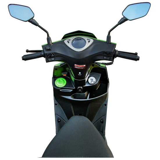 Скутер Spark SP125S-15N Зеленый, фото , изображение 9