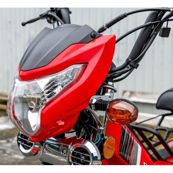 Мопед Spark SP125C-1CFN Красный, фото , изображение 11