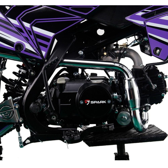 Мотоцикл Spark SP125P-2 Фиолетовый, фото , изображение 11