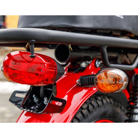 Мопед Spark SP125C-1CFN Красный, фото , изображение 12